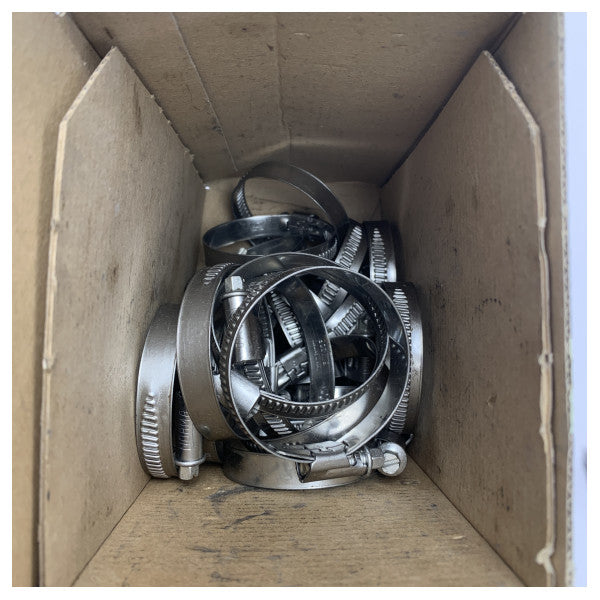 Stainless Steel Hose Clamp 40-60mm – Durable Marine-Grade Corrosion Resistant Fastener