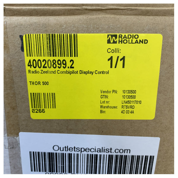 Radio Zeeland DMP Combipilot THOR 500 Display- og Kontrolenhed - Marine Autopilot Elektronik 