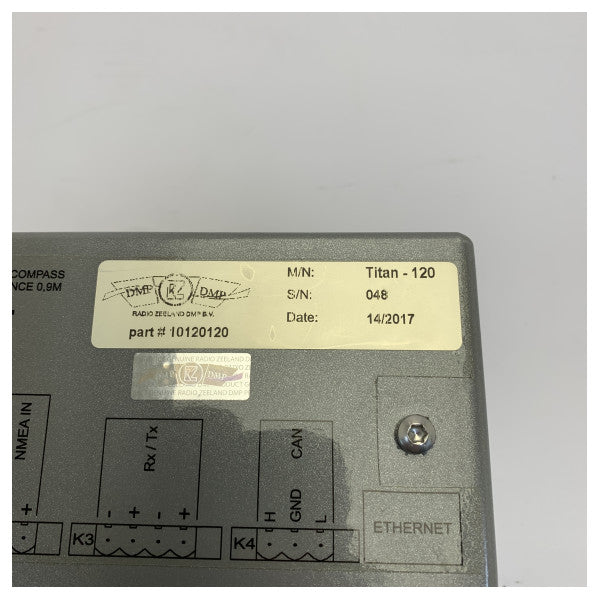 Radio Zeeland DMP TITAN 120 Echosounder Display och Kontrollenhet - Marin Elektronik 