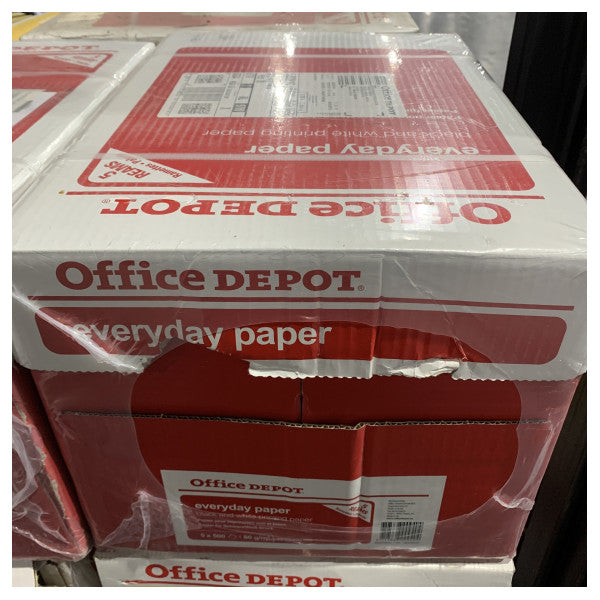 ورق نسخ Office DEPOT A3 80 غرام أبيض - 500 ورقة 