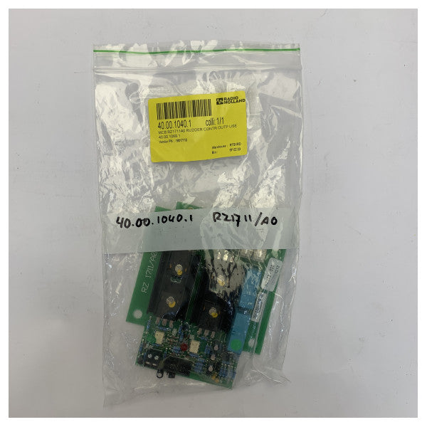 Radio Zeeland MCB Rudder Control Output RZ1711/A0 - Marine Printed Circuit Board 