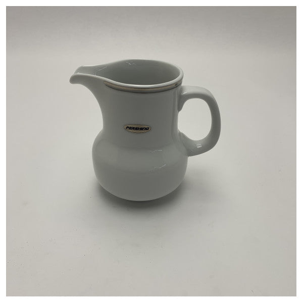 Pershing Premium Porcelain Milk Jug 500ml - Durable Maritime Pitcher with Ergonomic Handle and Sleek Design