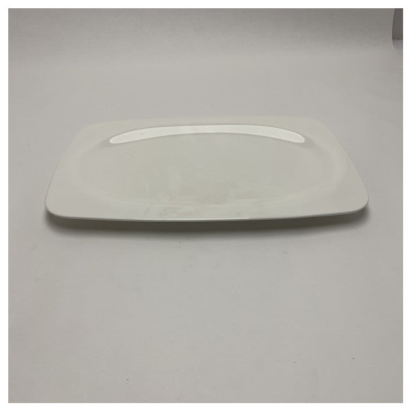 Pershing Richard Ginori Antares Durable Rectangular Porcelain Serving Dish 25x36.5 cm