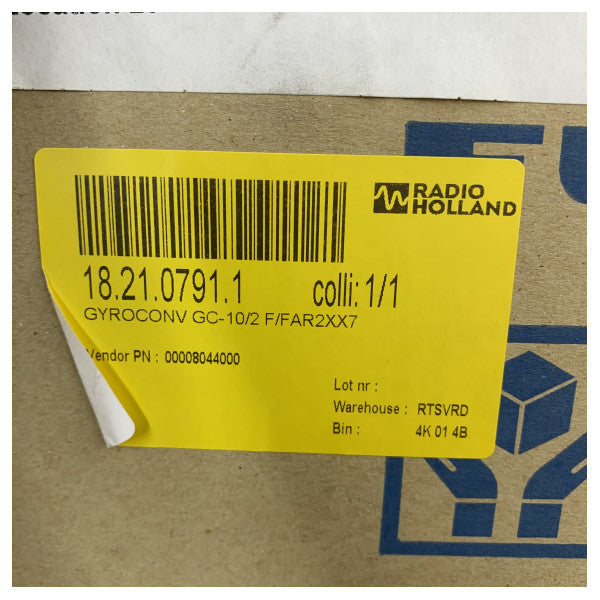 Conversor de Giroscópio Furuno GC-10-2 para Radar X-Band FAR-21X7 e 28X7 