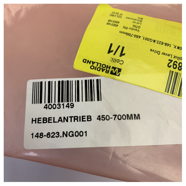 Raytheon Anschutz NautoPilot 5000NX Autopilot Levier d'entraînement 450-700mm - 148-623.NG001 