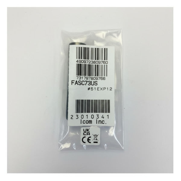 Icom FA-SC73US Ultra-Qasir Stubby Antenna - UHF 450-490MHz - Elettronika Marittima 