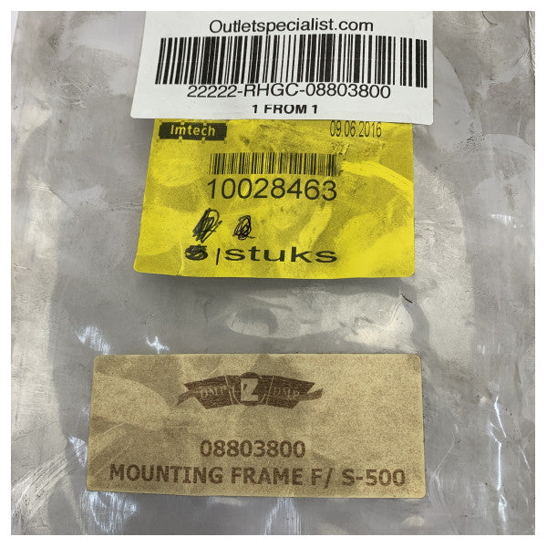 Radio Zeeland DMP Monteringsram för S-500 Serien - 08803800 