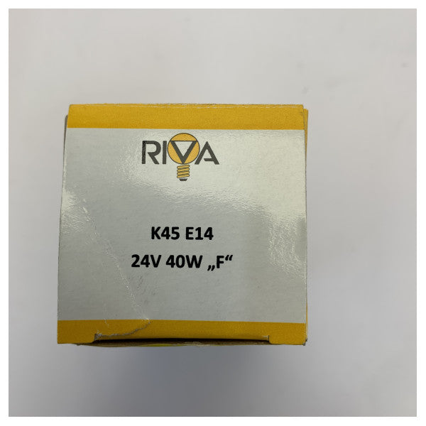 RIVA Kompaslamp para Cassens e Plath Binnacle - 24V 40W E14 1315024 
