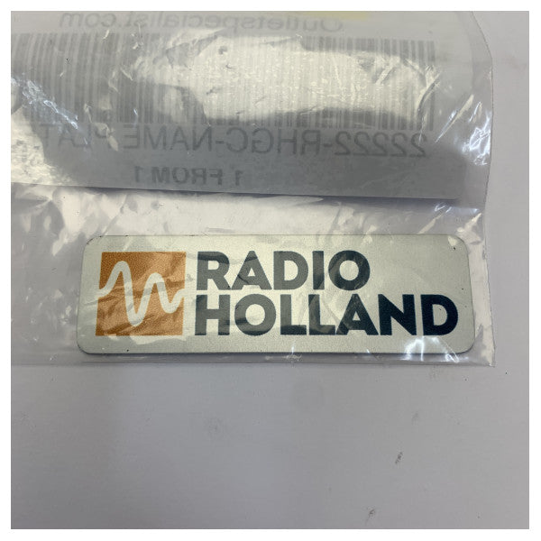 Radio Holland Logo Sticker - 64.5 x 20x0.5 mm 