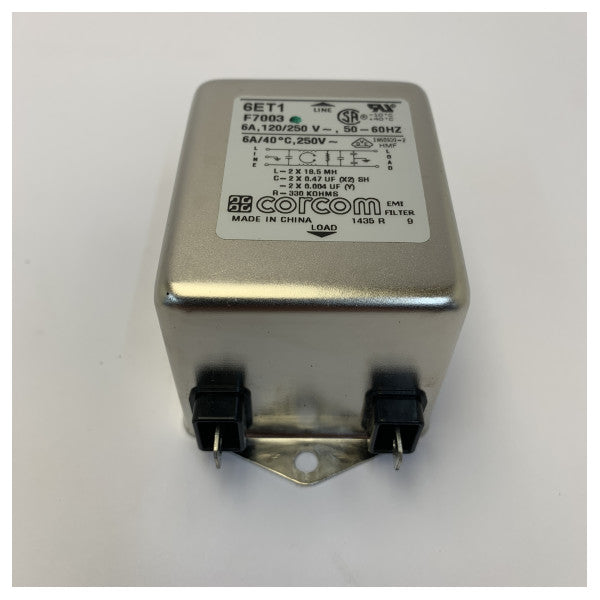Southern Avionics EMI AC Filter 6A - 6 ET 1 F7003 - 9F345007 - Marine Filter
