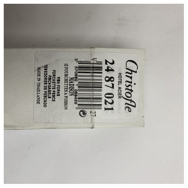 Вилица за риба Christofle от неръждаема стомана, модел Madison - 24 87 021