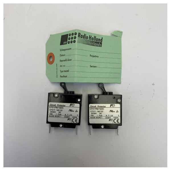 Furuno VR-3000 VDR kretsbeskytter CP31PM/10DC reservedel til marineelektronikk 