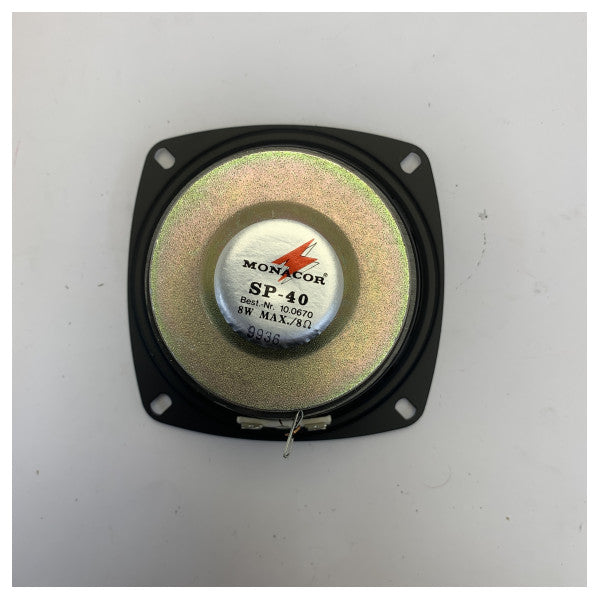 Radio Zeeland ECO 700 SP40 Θαλάσσιο ηχείο -4 ιντσών πλήρους φάσματος Monacor SP-40 