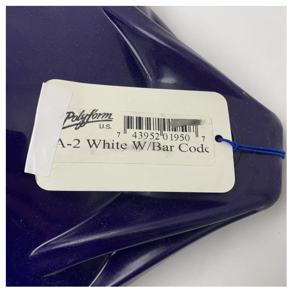 Поліформ A-2 Важкий кульовий фендера Біло-Синій D49 см 