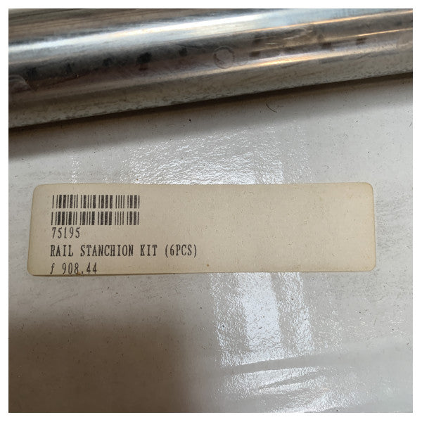 Комплект стійок для рейок з нержавіючої сталі морського класу - міцна, стійка до корозії опора для перил човна