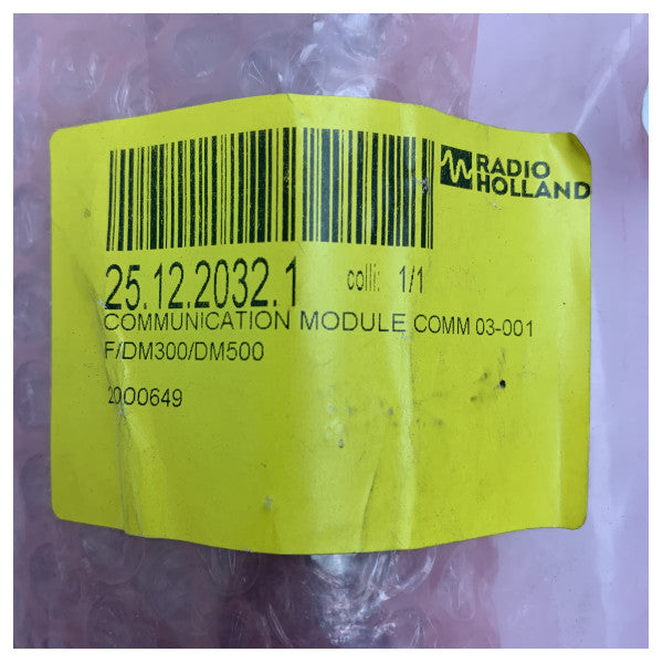 Módulo de comunicación con pantalla VDR de Danelec para el registro y la supervisión fiables de datos marítimos 03-001