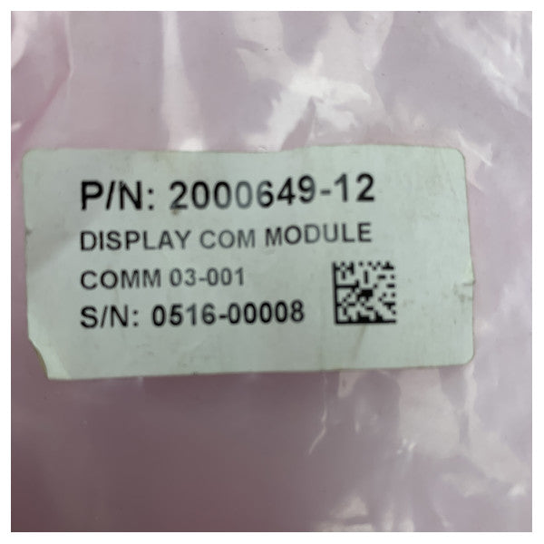 Módulo de comunicación con pantalla VDR de Danelec para el registro y la supervisión fiables de datos marítimos 03-001