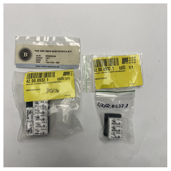 Морско реле 24V DC 2x C/O Dilmount - устойчив компактен електрически компонент за кораби - MR30229024