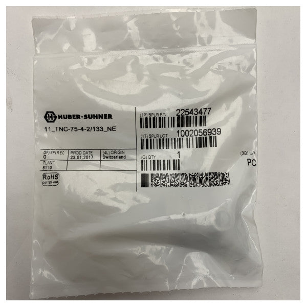 TNC мъжки спойка за RG58 кабел - водоустойчив RF конектор за морски системи 