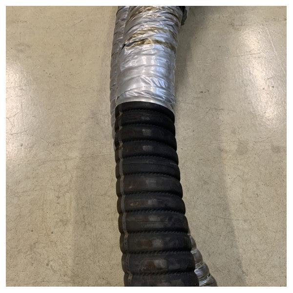 Yüksek Kaliteli 3,7 m 102 mm Esnek Spiral Egzoz Hortumu � ISO 13363 D.102 Uyumlu