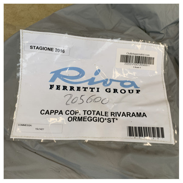 Riva Rivarama Omeggio totalt båt- och hamnskydd beige - 205600