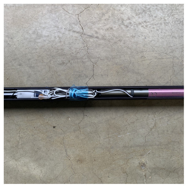 Dometic Marine 24V електрическа тента RAL5004 Dark Blue за Riva 48 - трайно решение за засенчване на крайбрежни лодки