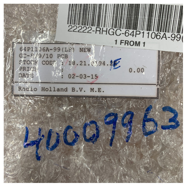 Scheda circuito PCB di elettronica marina Furuno 64P1106A-99(LF) 