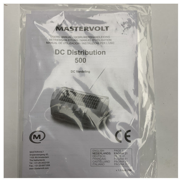 Mastervolt Masterbus DC -Distribution 500 - 77020200