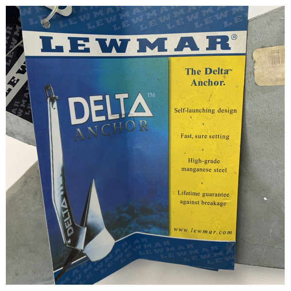 Lewmar Delta 10 KG поцинкована котва с висока устойчивост - 77205010