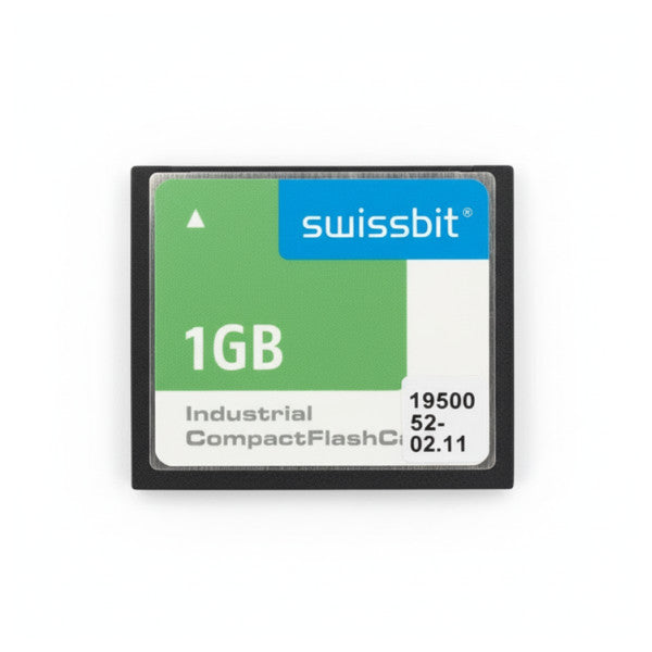 Swissbit 1950052 - Промислова картка CompactFlash 1 ГБ для морської електроніки 