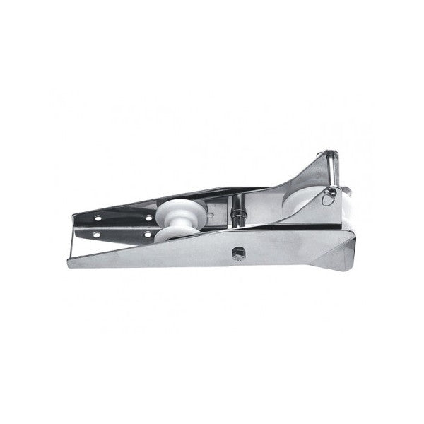 Talamex stainless steel bow roller with hinge 230 x 89 mm - 77317200