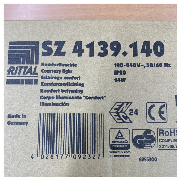 Rittal SZ-4139.140 Internal Cabinet Lighting Industrial Control
