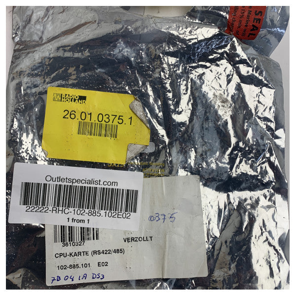 Anschutz Autopilot PCB CPU for Reliable Marine Navigation Systems - 102-885.102E02