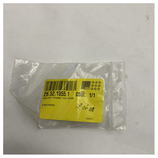 TE Connectivity 12V DC Marine Relay 12A - Compact, Durable Electrical Switch for Maritime Applications