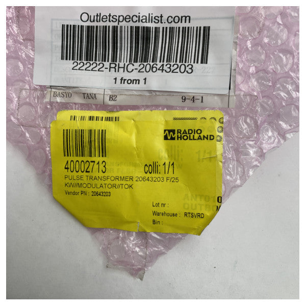 Tokyo Keiki Marine Radar Pulse Transformer - 20643203