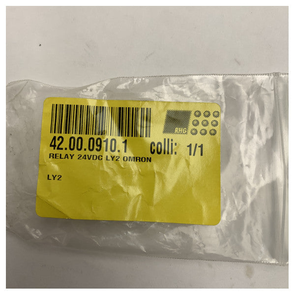 أومرون LY2 24VDC مارين ريلاي - متين، مدمج ومقاوم للرطوبة لأتمتة السفن 