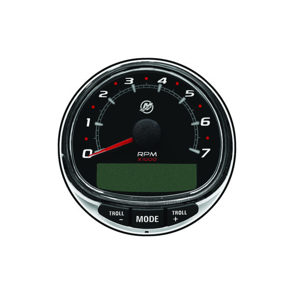 Mercury SmartCraft SC1000 tachometer black - 79-8M0135641