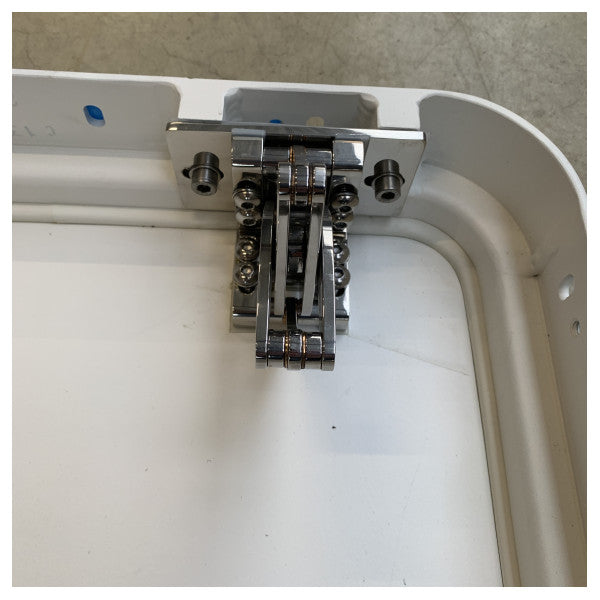 CRN hvid belagt åbning adgangsluge - 425477 