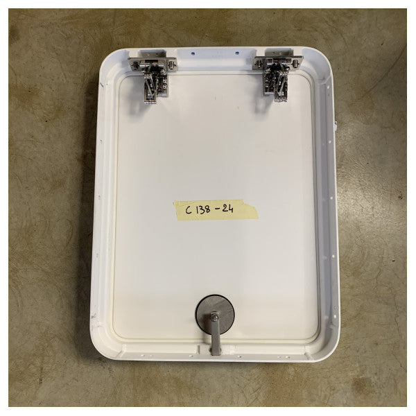 CRN beyaz kaplamalı paslanmaz çelik erişim kapağı - 425478 