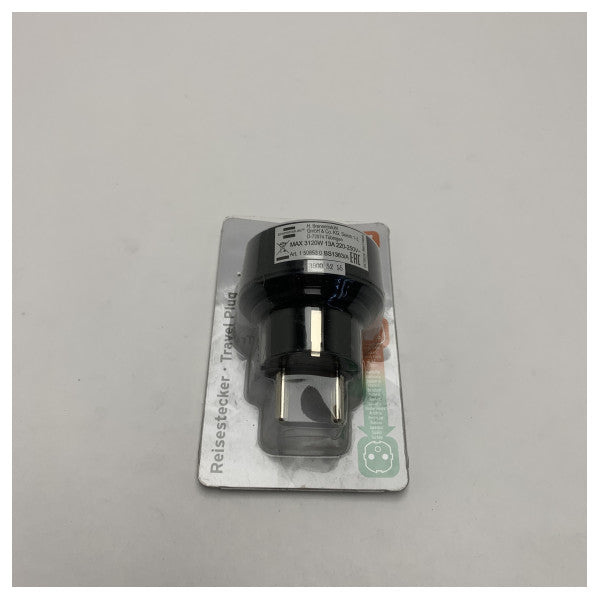 محول طاقة سفر مدمج وموثوق للأجهزة من 220-250 فولت – بريننشتول 