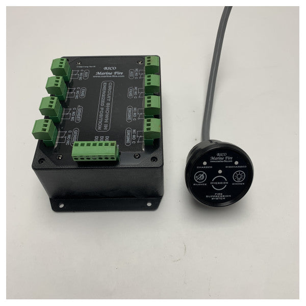 نظام معالجة وتحكم إخماد الحريق البحري BSCO V100017 