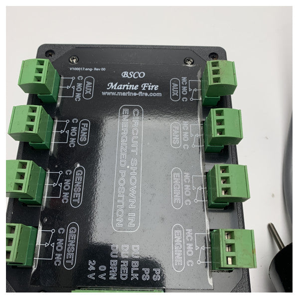 نظام معالجة وتحكم إخماد الحريق البحري BSCO V100017 