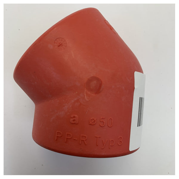 VdS Firestop PP-R FS 50 Elbow 45 degrees Fire Protection Fitting 4112516