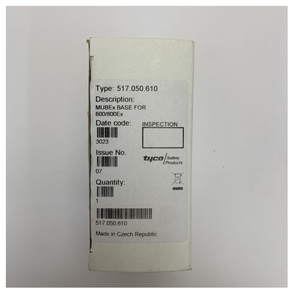 Tyco 600-800EX Smoke / Fire Detector Mounting Bracket White - 517.050.610