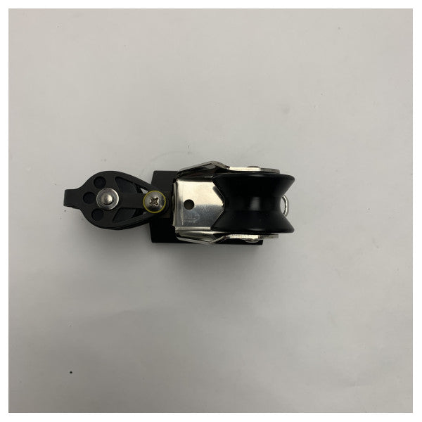 Антал морски блок от неръждаема стомана с един ролка и скоба 