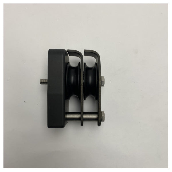 Антал морска степен 691252 блок с ролка с двойни пластмасови шайби за дълготрайна употреба за T-канал 