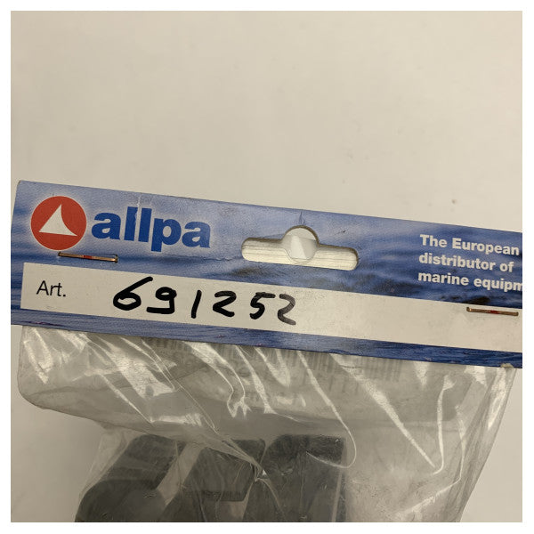 Антал морска степен 691252 блок с ролка с двойни пластмасови шайби за дълготрайна употреба за T-канал 