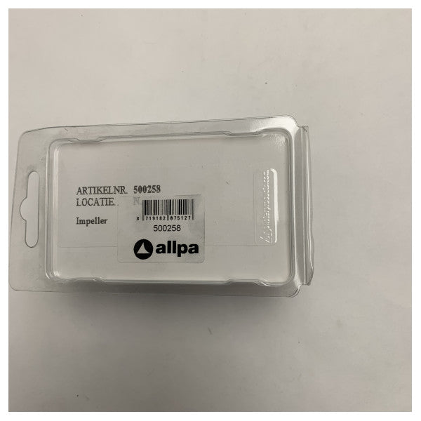 Allpa 500258 Pompa dell'acqua marina Impeller Parte di ricambio del sistema di raffreddamento durevole 