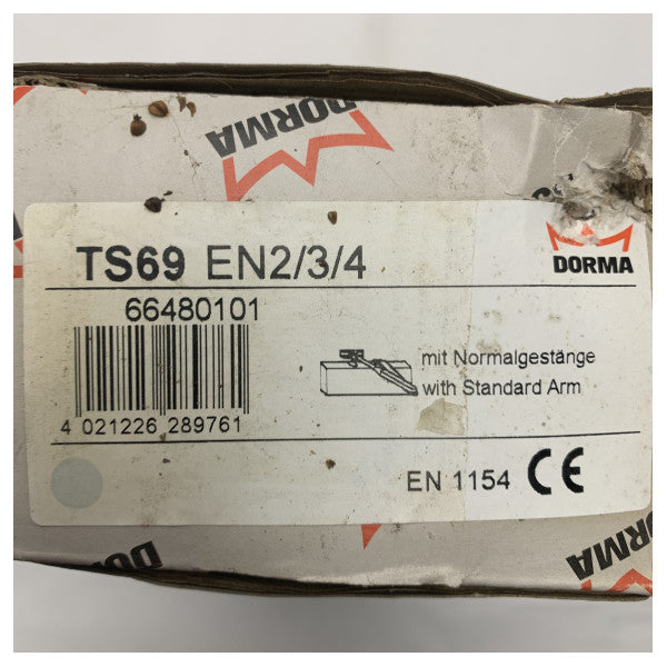 Dorma TS69 Marine Door Closer avec bras standard - Ferme-porte durable et résistant à la corrosion pour une utilisation maritime 