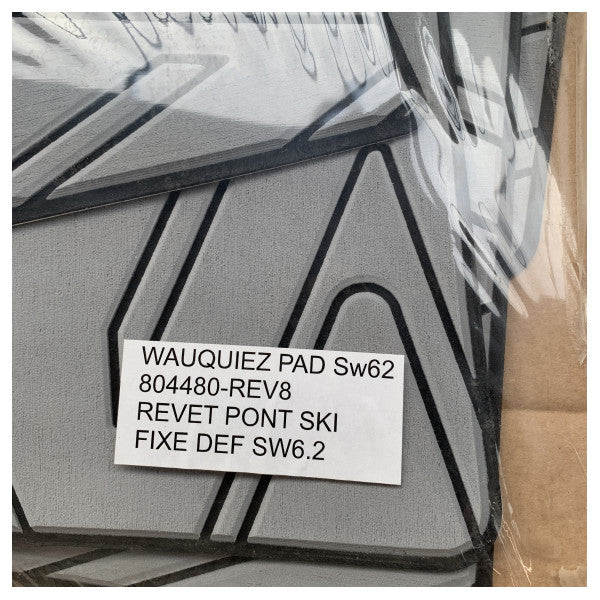 High-Quality Marine Deck Pad for Method SW62 wake ski - Non-Slip, UV-Resistant, Waterproof Protective Cover